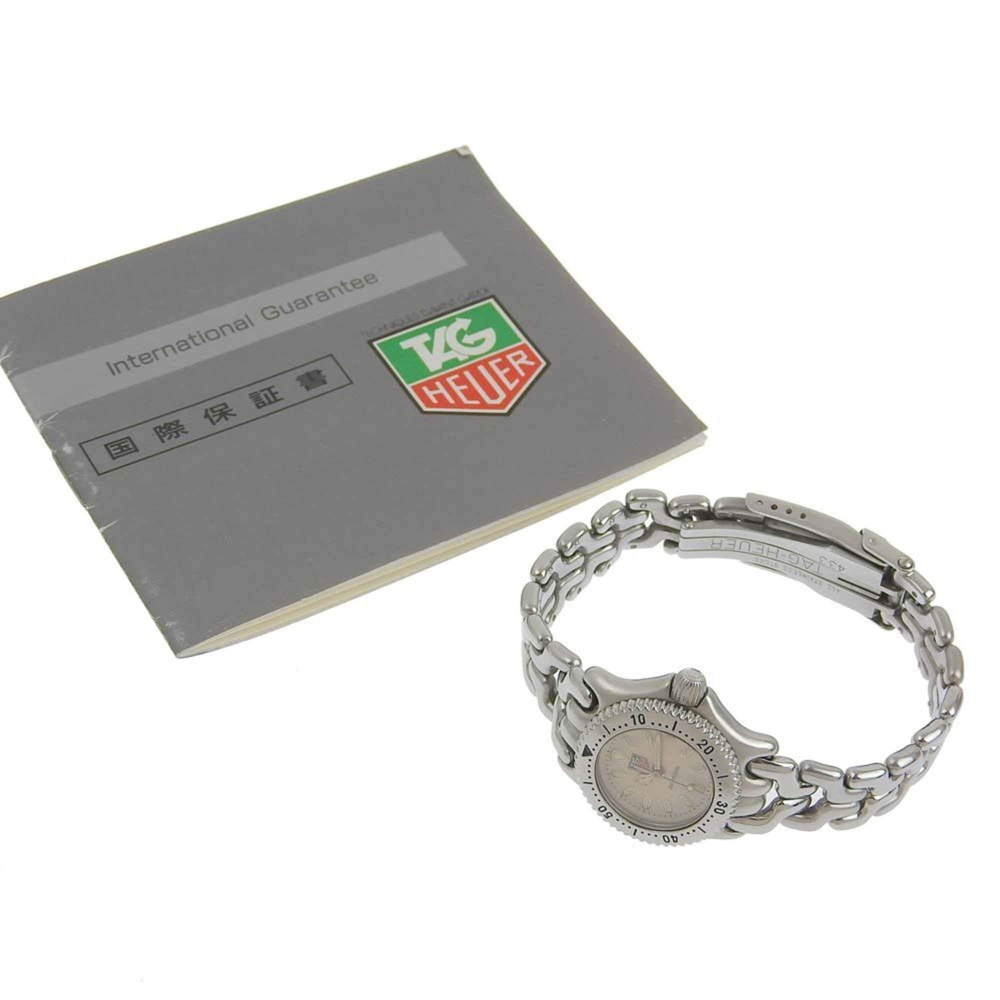 Tag Heuer TAG HEUER Cell Professional Women's Quartz Battery Watch Cream Dial S99 008M — Good