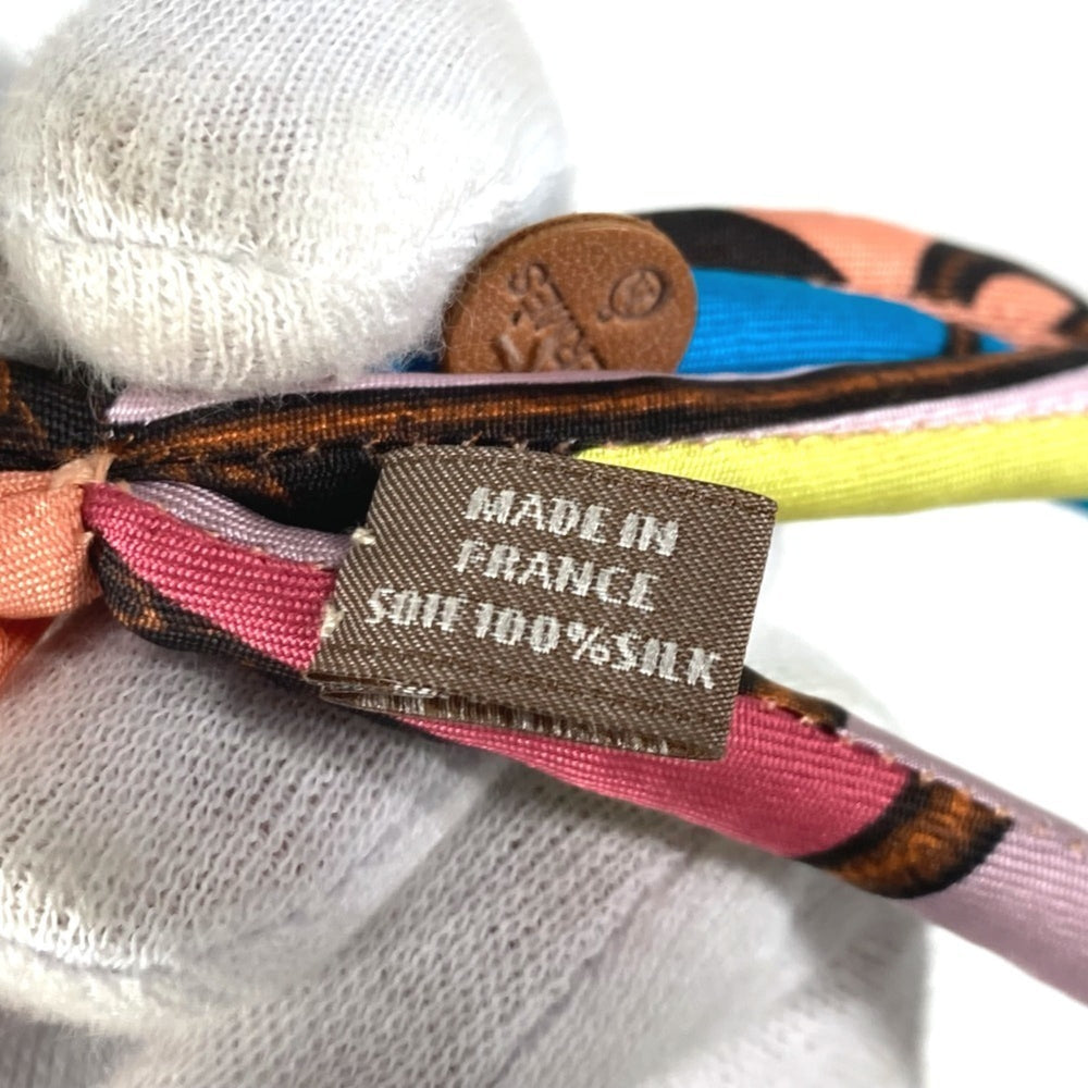 HERMES Hermes choker Petit h accessories necklace silk women's multicolor — Like New