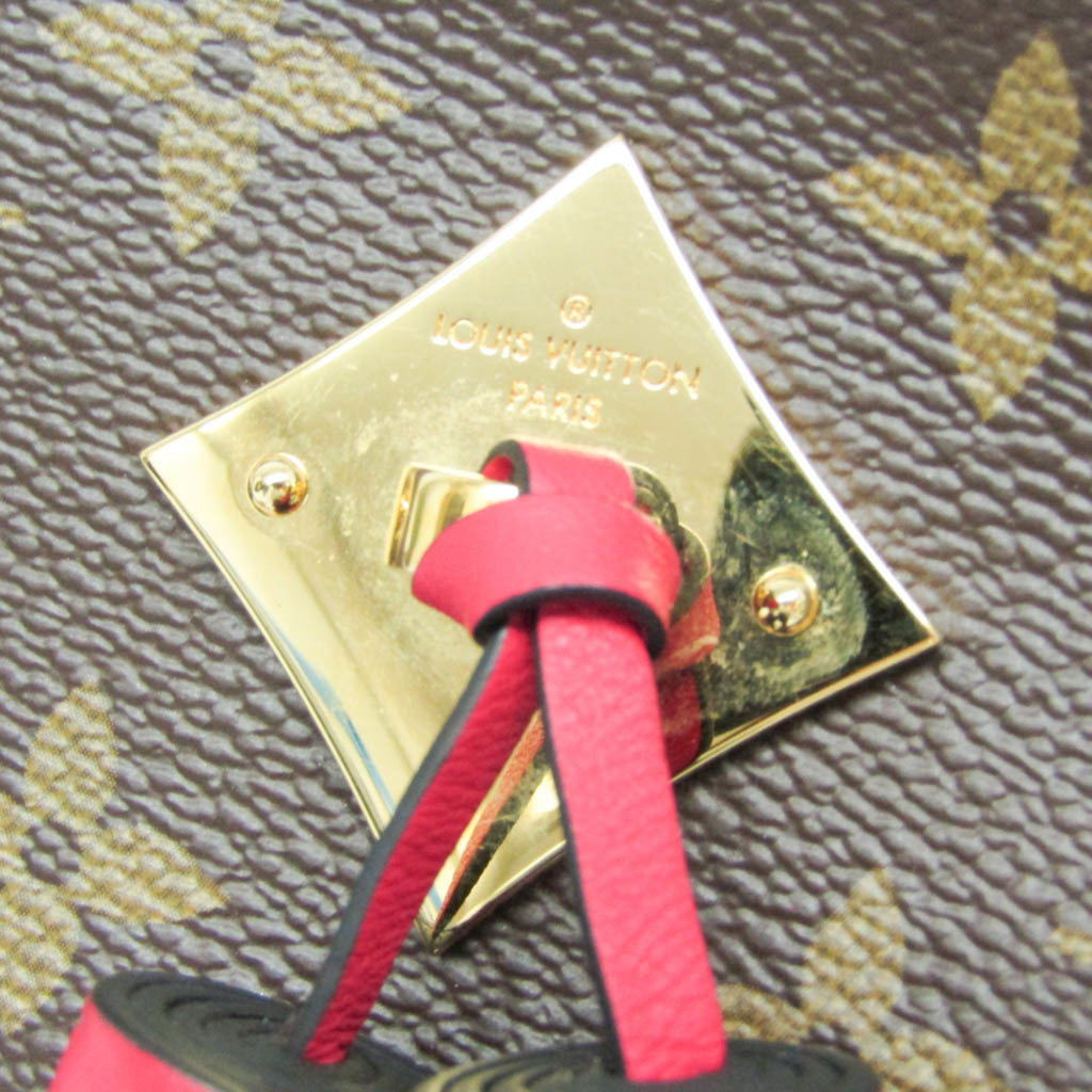 Louis Vuitton Monogram Saintonge M43557 Women's Shoulder Bag Brown,Freesia