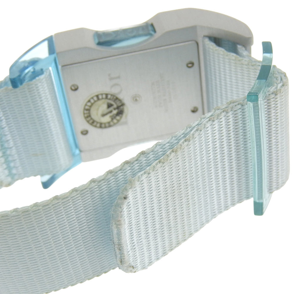 Dior Chris 47 Watch D100-322, Aluminum and Nylon Quartz Analog with Silver Dial, Women's — Very Good