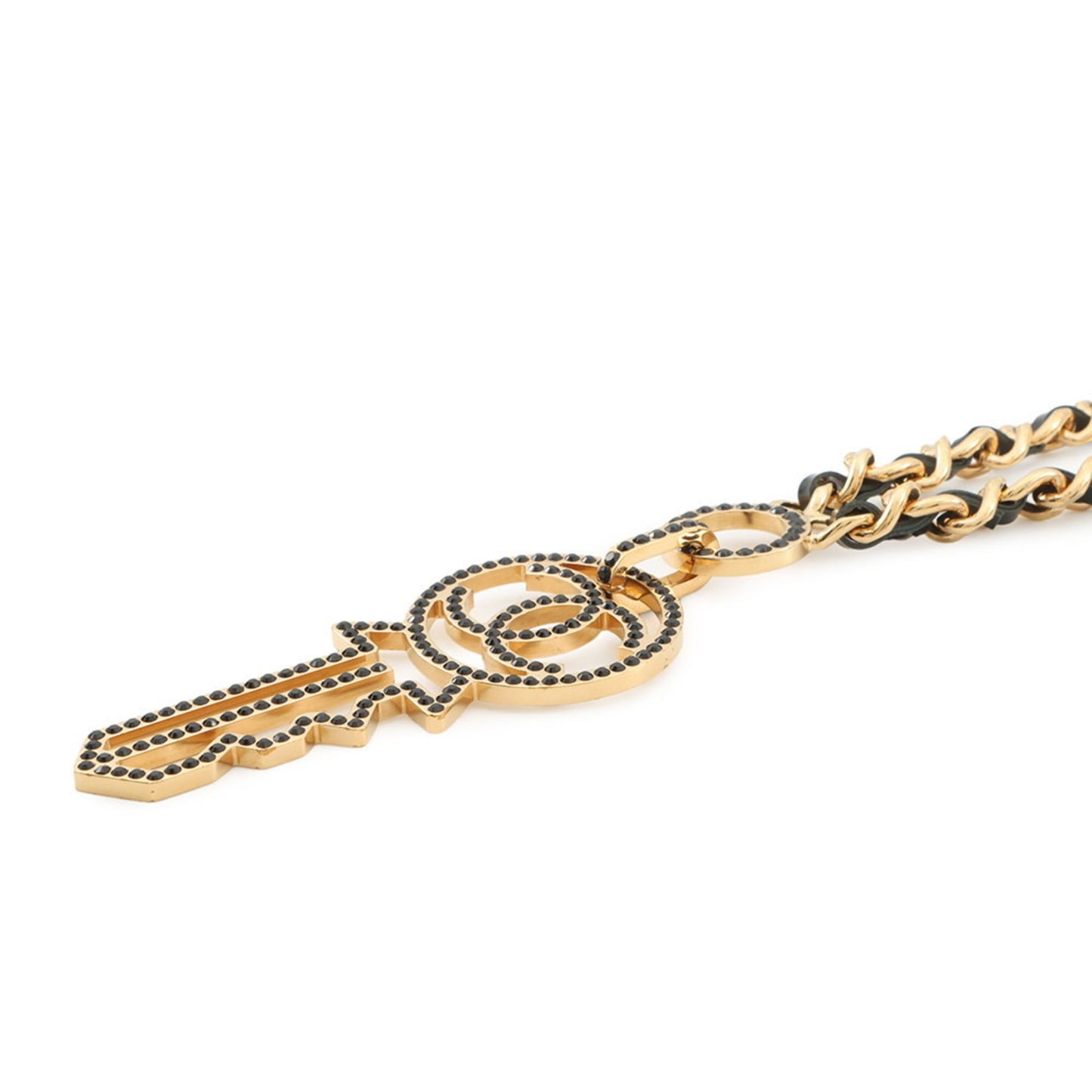 Chanel Coco Mark Key Motif Necklace B17A CHANEL