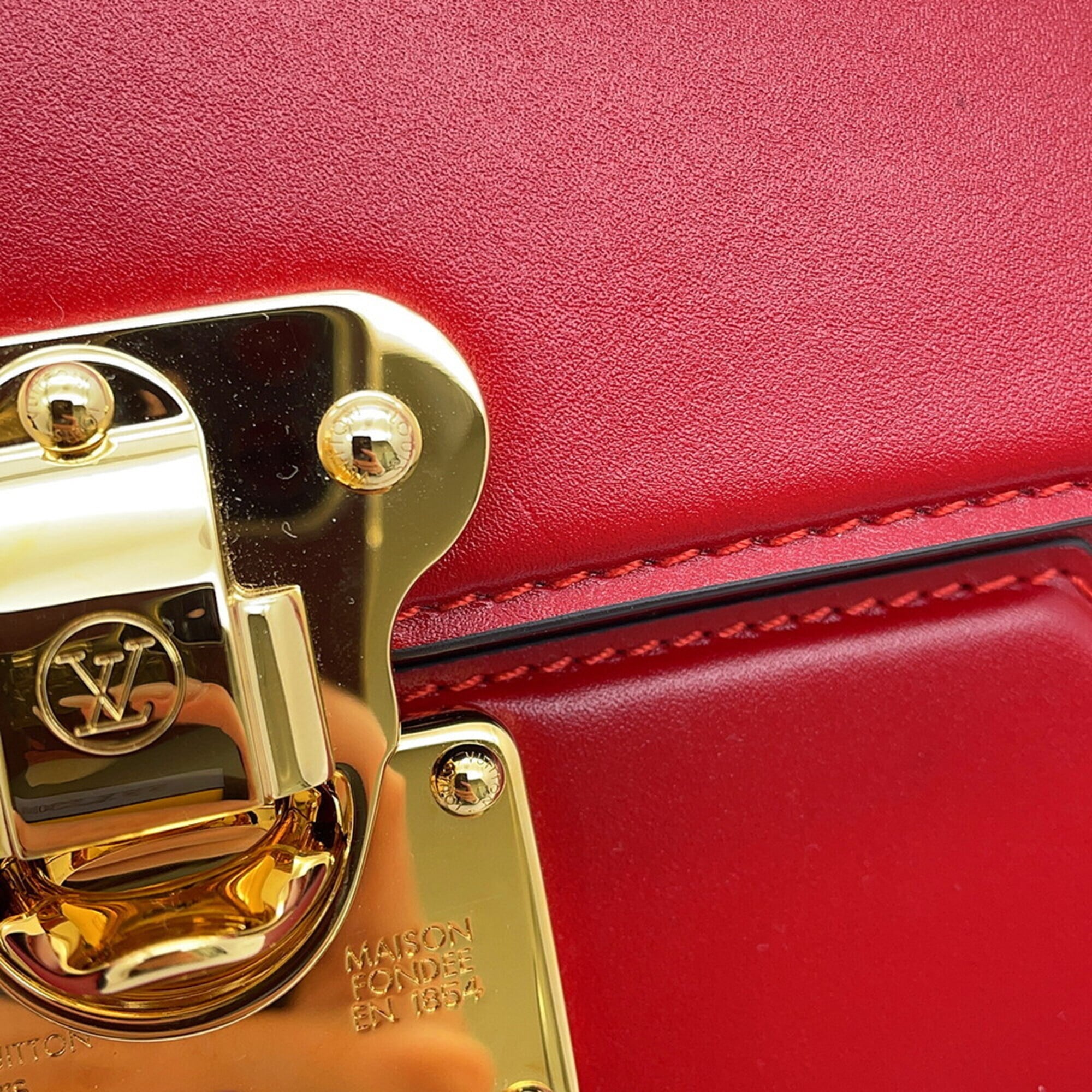 Louis Vuitton Shoulder Bag, Calf Leather, Orsay MM M23645 LOUIS VUITTON Handbag — Like New