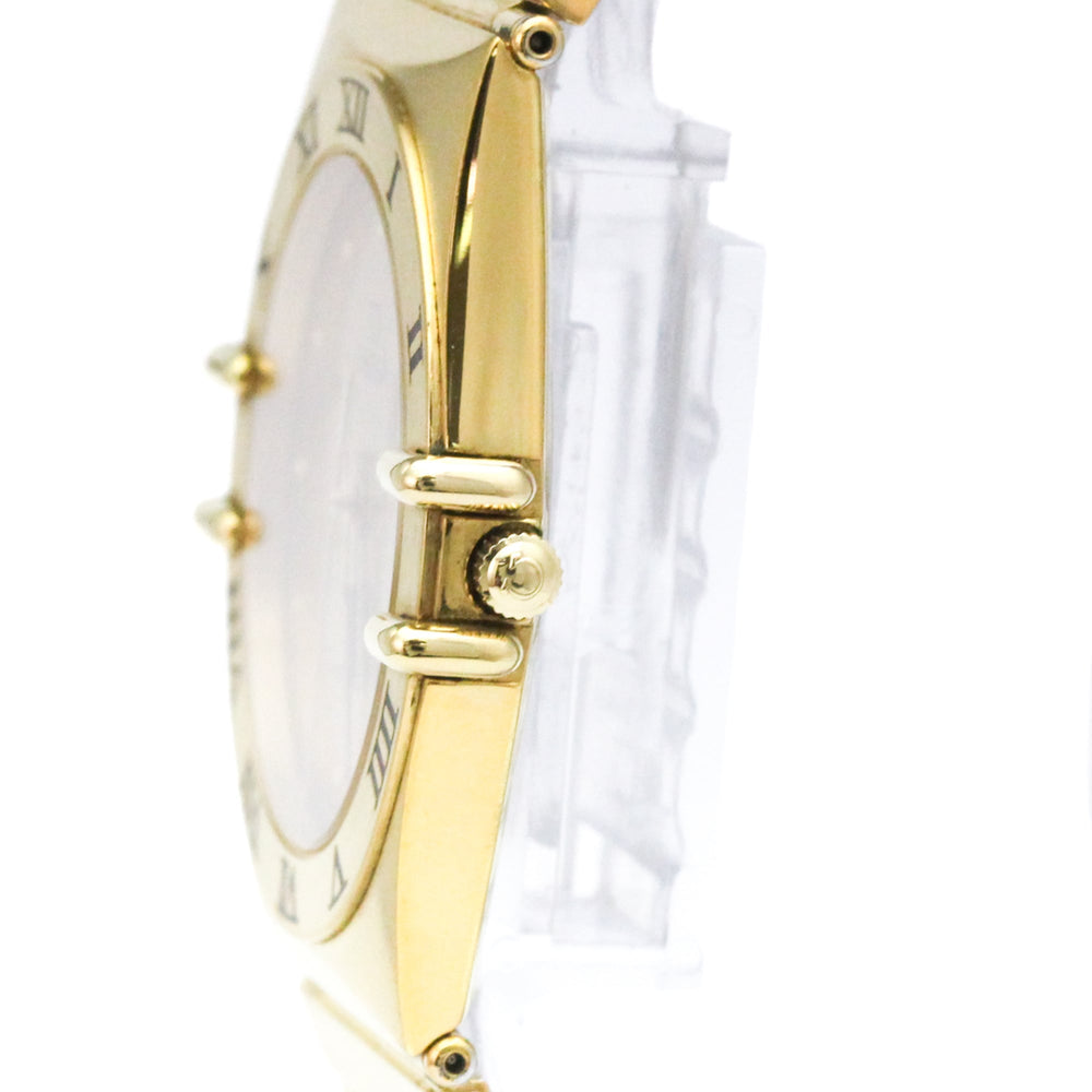 OMEGA Constellation Gold Plated Quartz Mens Watch 396.1076 — Very Good