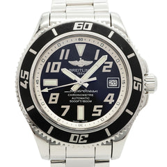 Breitling Superocean 42 A1736402 A17364 Black Dial Men's Watch — Good