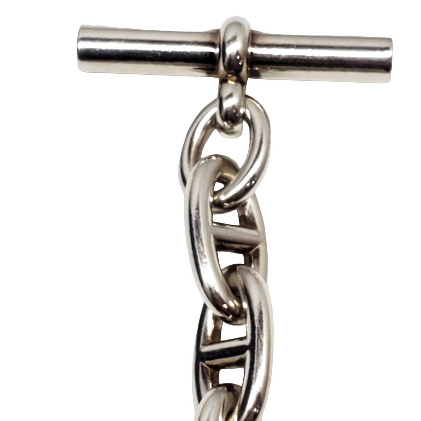 HERMES Chaine d'Ancre GM 22AW165957 Silver Bracelet, Sv.925, 15-link, Anchor Chain, SILVER, Men's/Women's, Kaizuka Store, ITWC77M6VI00 RK2475D