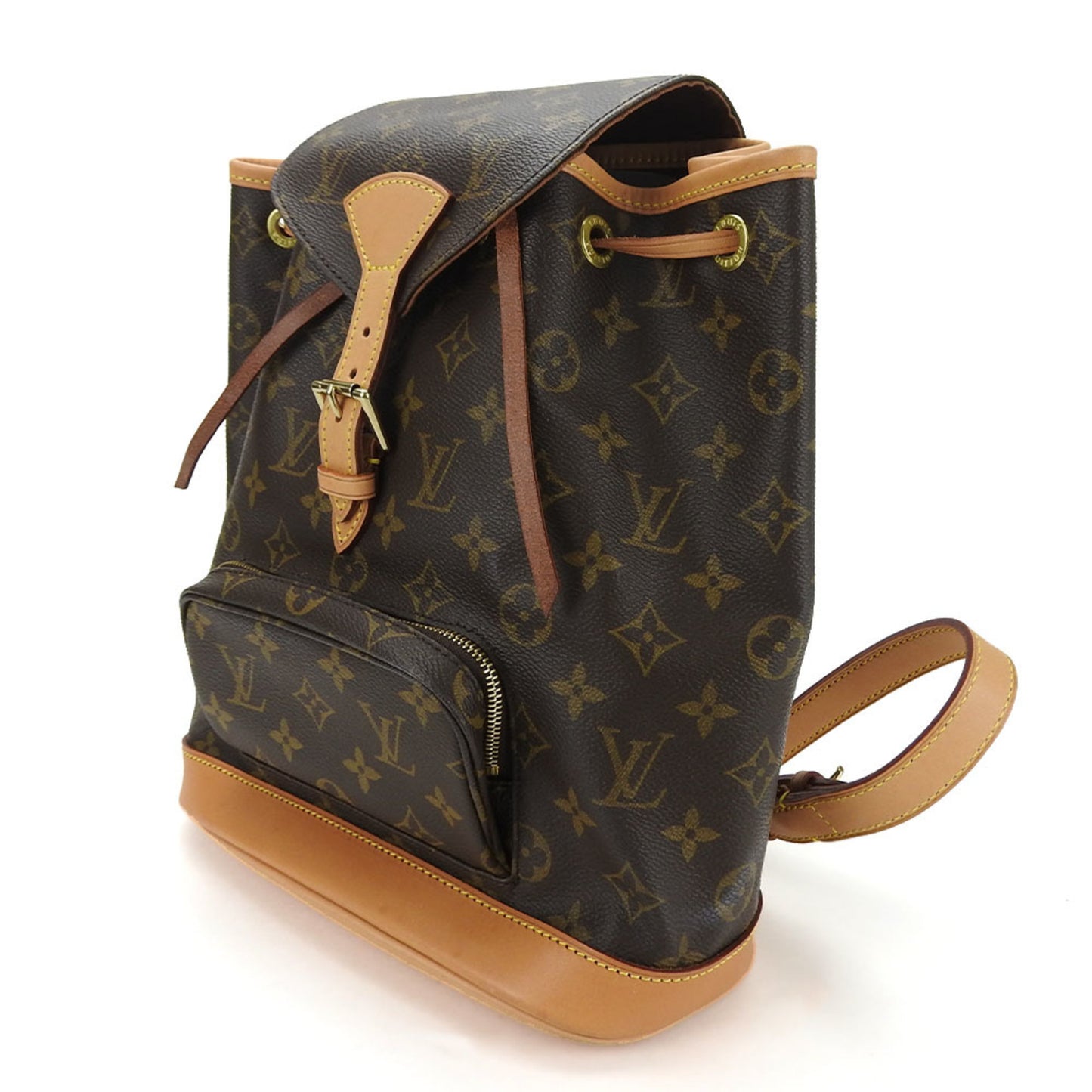 Louis Vuitton Bag Pack Rucksack Montsouris MM M51136 Monogram Leather Women's LV LOUIS VUITTON Back bag