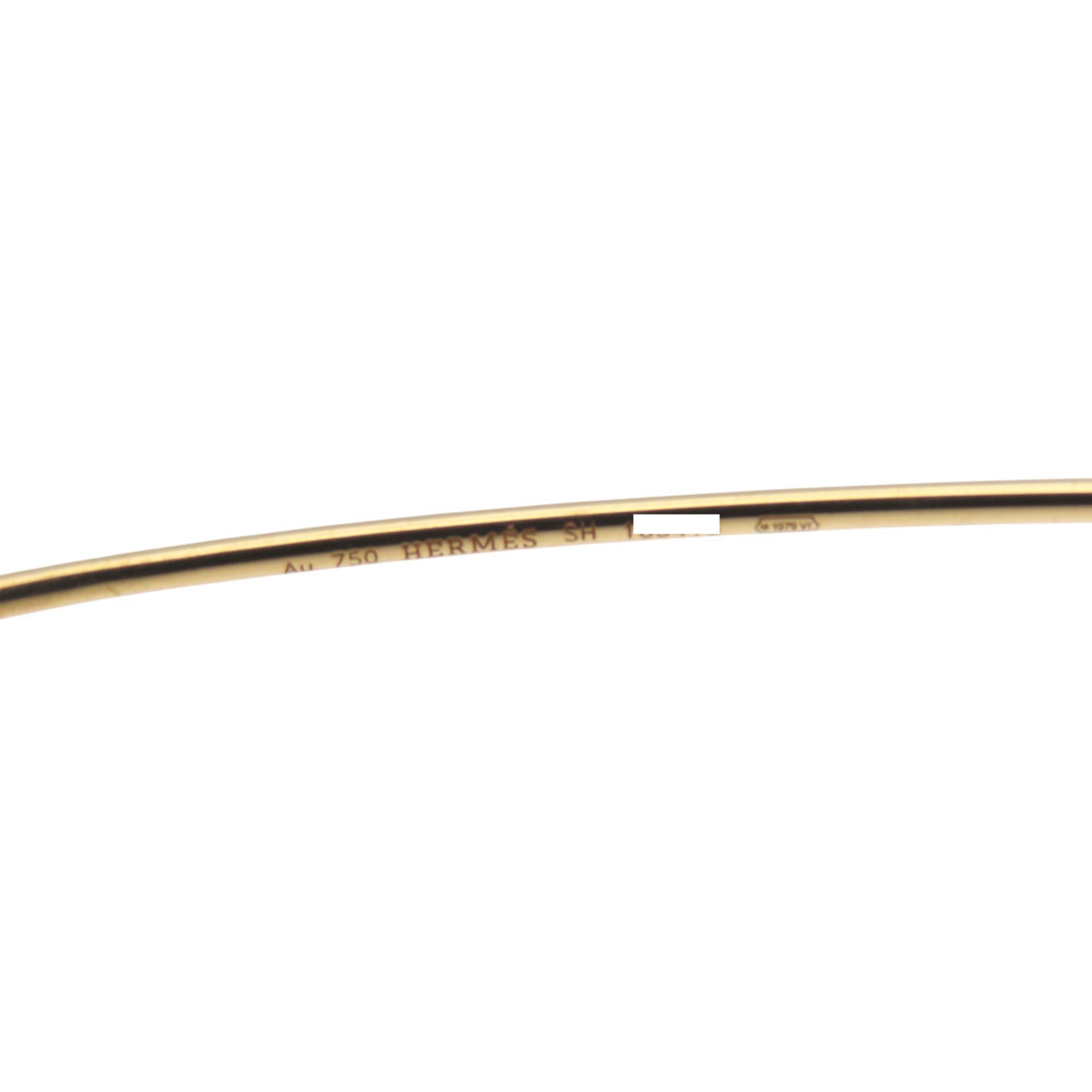 Like new Hermès Collier de Chien 750PG Omega necklace in 18K pink gold (8.4g) Jewelry 0912HERMES — Like New