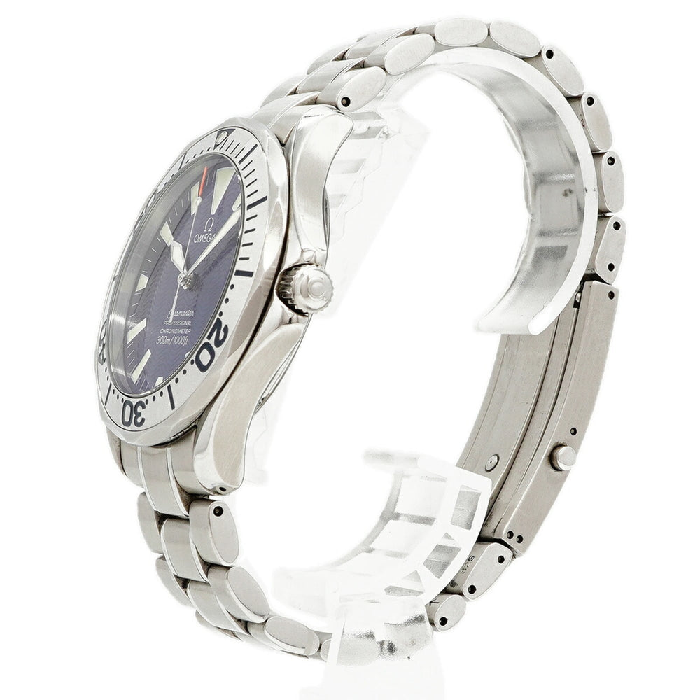 Omega Seamaster 300 2255.80 Blue Dial Men's Watch — Good