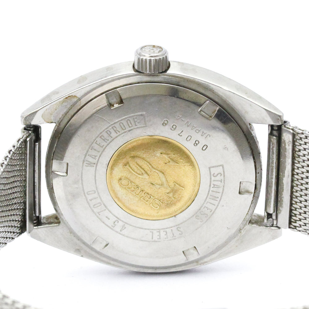SEIKO King Seiko Steel Hand-Winding Mens Watch 45-7010 Vintage — Good