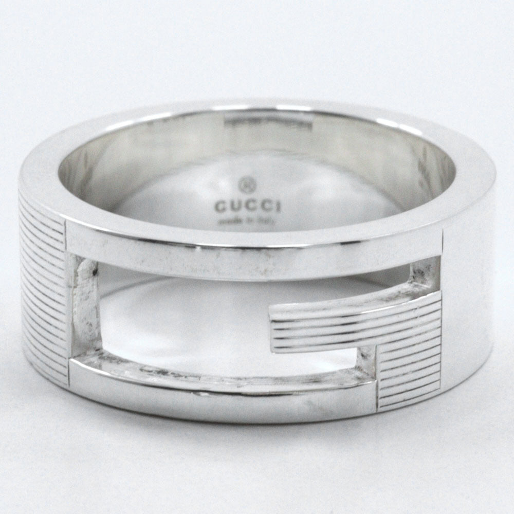 Gucci Branded G Ring, Size 13, 925 Sterling Silver, Approx. 7.9g, Women's, I213023109 — Like New