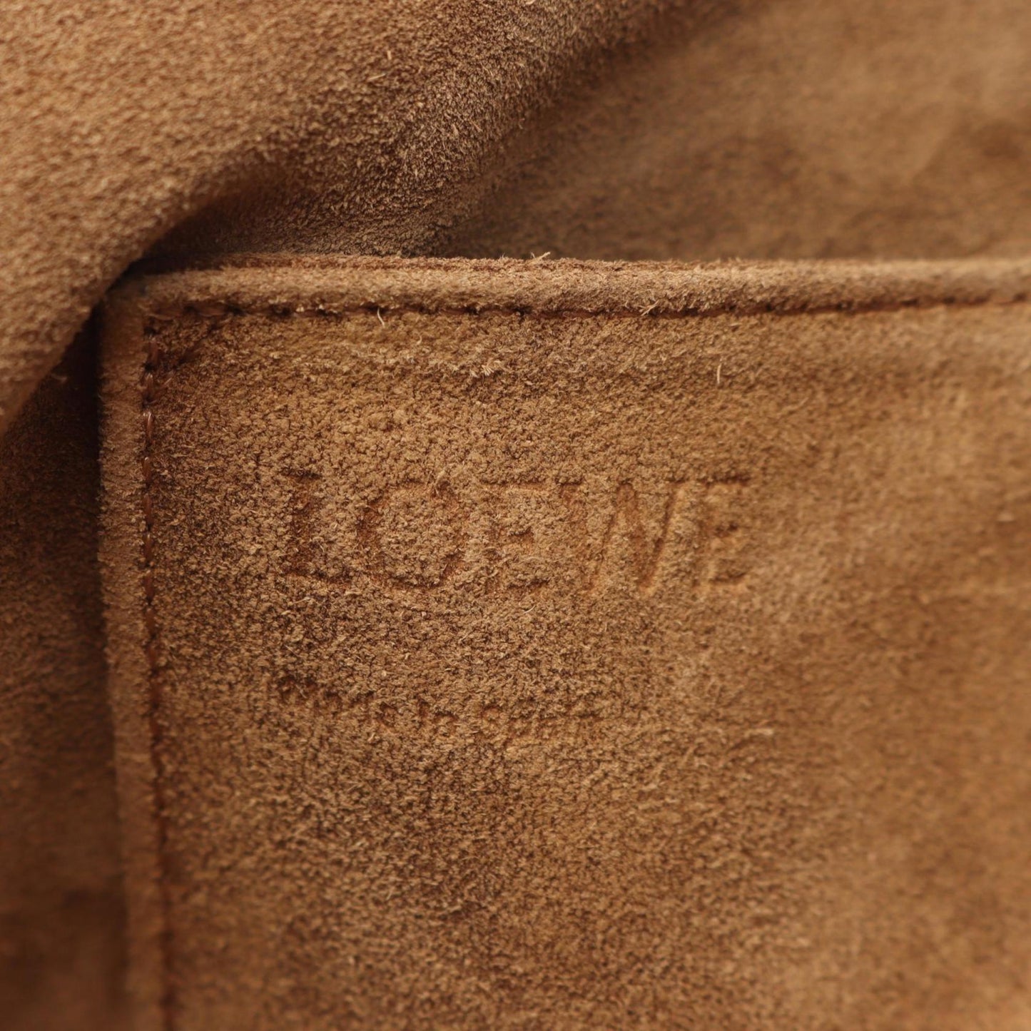 LOEWE Missy handbag, leather, women's, beige, 327.12KR95