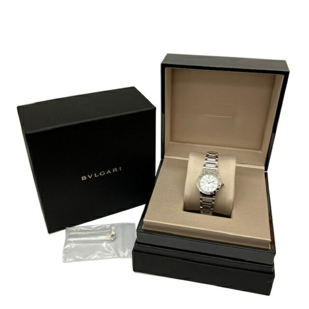 BVLGARI Bulgari BBL26S Quartz Watch SS Shell Dial Women's 26mm — Good