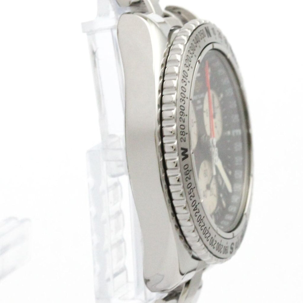 BREITLING Chrono Shark Yacht Steel Quartz Mens Watch A53606 Polished — Very Good
