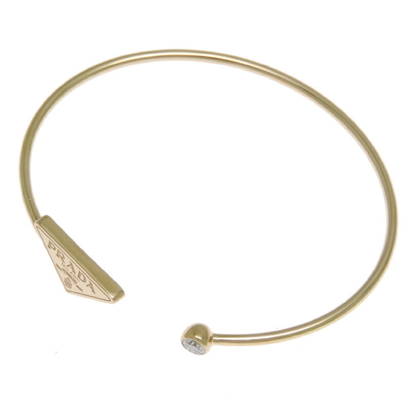 Prada Eternal Diamond 2024 Purchase Women's and Men's Bracelet 1JB399_2CID_F00Y4 750 Yellow Gold