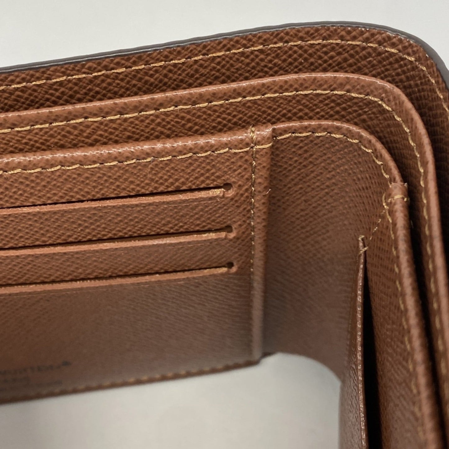 Louis Vuitton Monogram Portefeuille Multiple Wallet M60895 Brown Men's