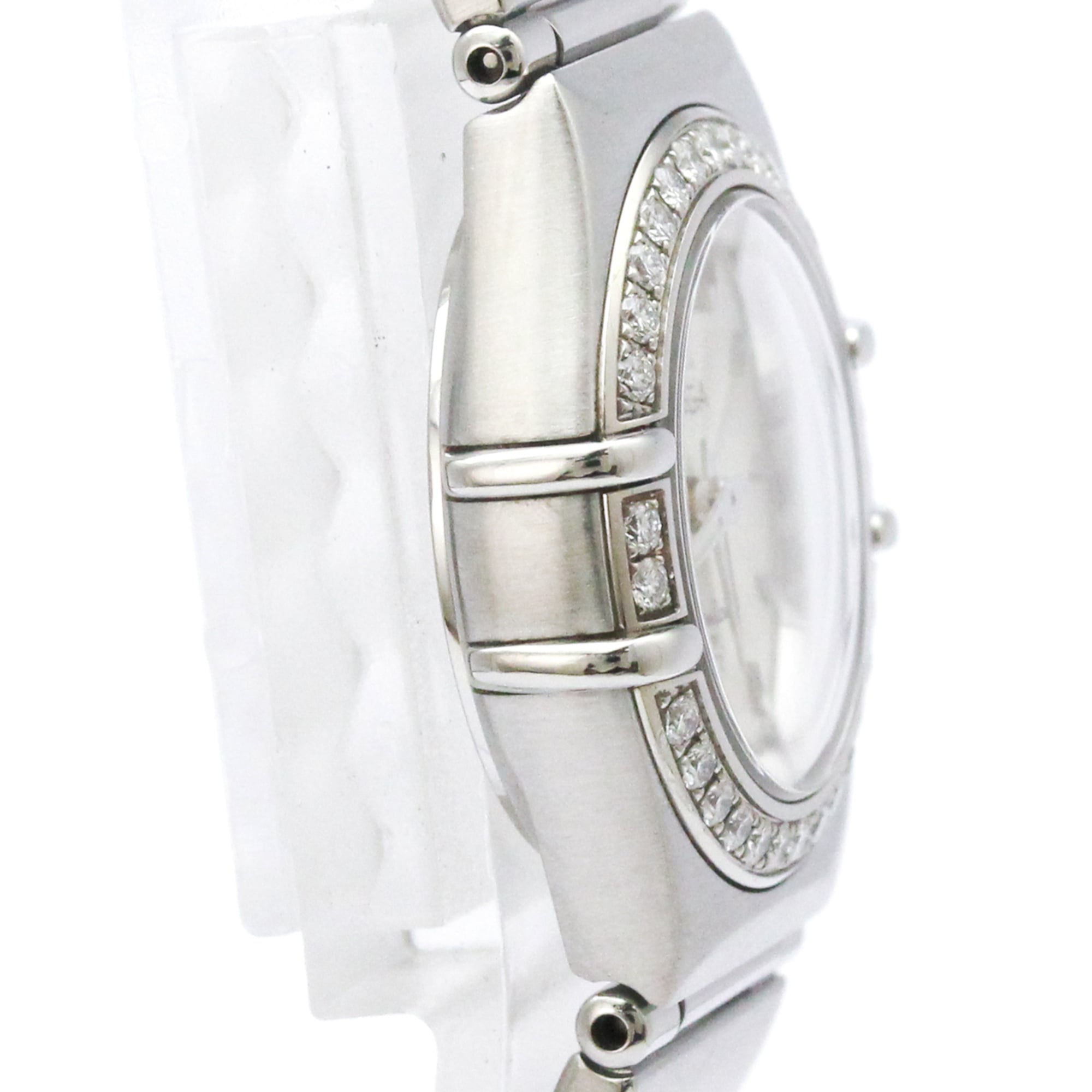 OMEGA Constellation Diamond MOP Dial Steel Quartz Ladies Watch 1466.31 Polished — Very Good