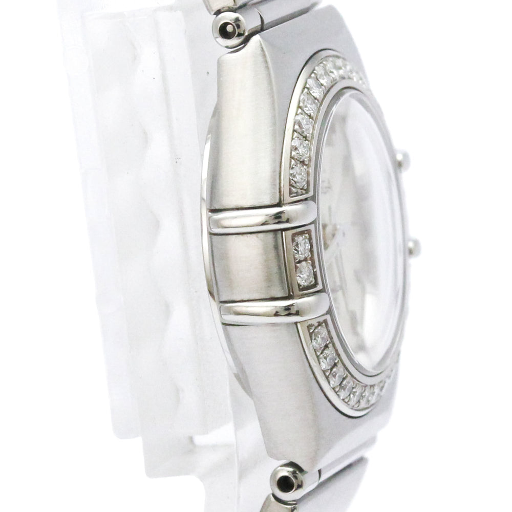 OMEGA Constellation Diamond MOP Dial Steel Quartz Ladies Watch 1466.31 Polished — Very Good