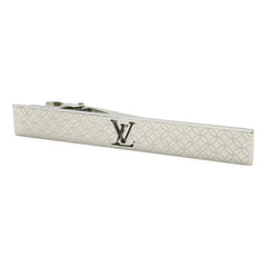 LOUIS VUITTON Louis Vuitton Pins Cravat Champs-Élysées Tie Pin Bar Clip Silver M65042 — Like New