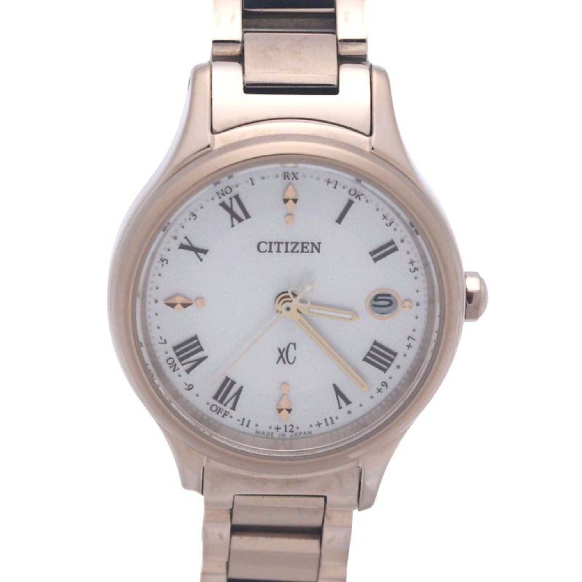 CITIZEN XC Cross Sea ES9497-96A H060-005VS01 Women's Titanium Watch 130491 — Good