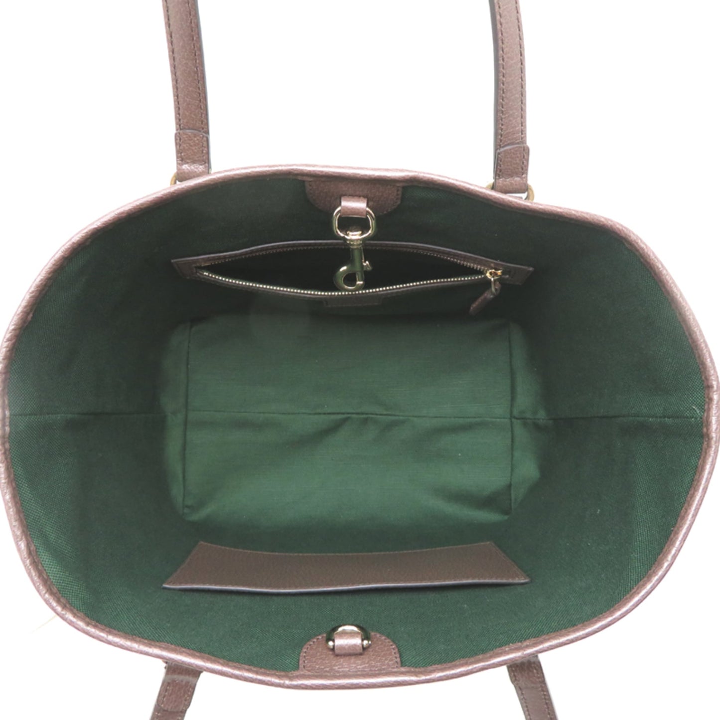 Gucci Double G Ophidia Women's Tote Bag 836831 in Brown Leather