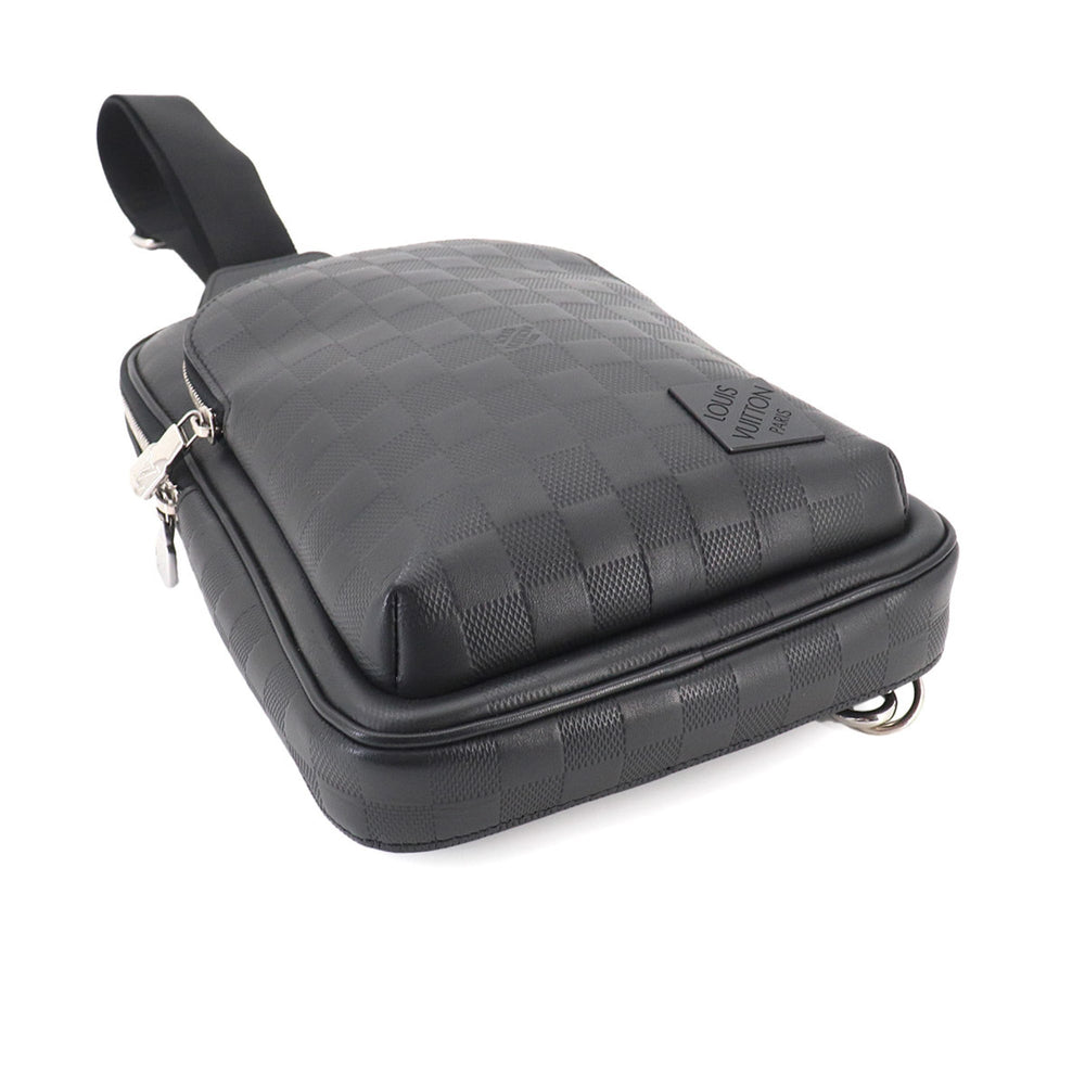Louis Vuitton Damier Infini Avenue Sling Handbag Body Black N45303 RFID Bag — Like New