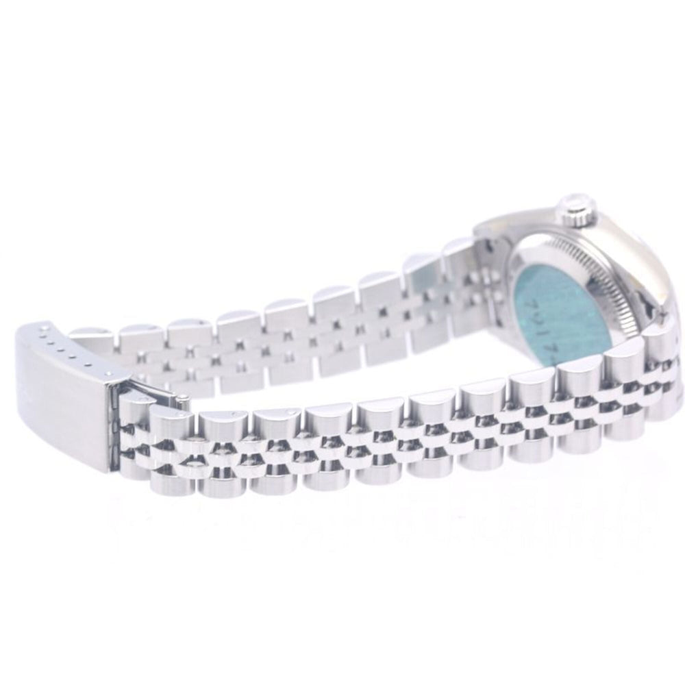ROLEX Datejust Sapphire 2P 79174 Women's Watch 18K White Gold x Stainless Steel 40301 — Like New