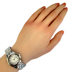 Gucci watch, stainless steel 5500L quartz, polished, women's, pre-owned — Very Good