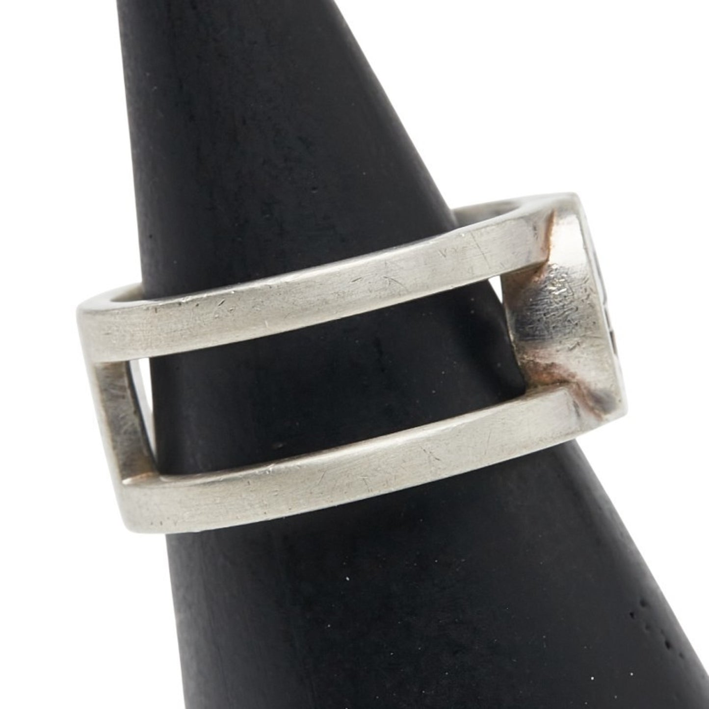 Gucci Interlocking G Ring #11 SV925 Silver Women's GUCCI