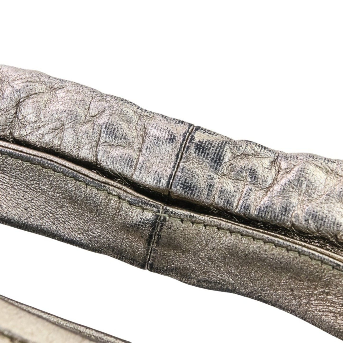 BOTTEGA VENETA Intrecciato Leather Hobo One-Shoulder Bag 115653 in Metallic Color for Women