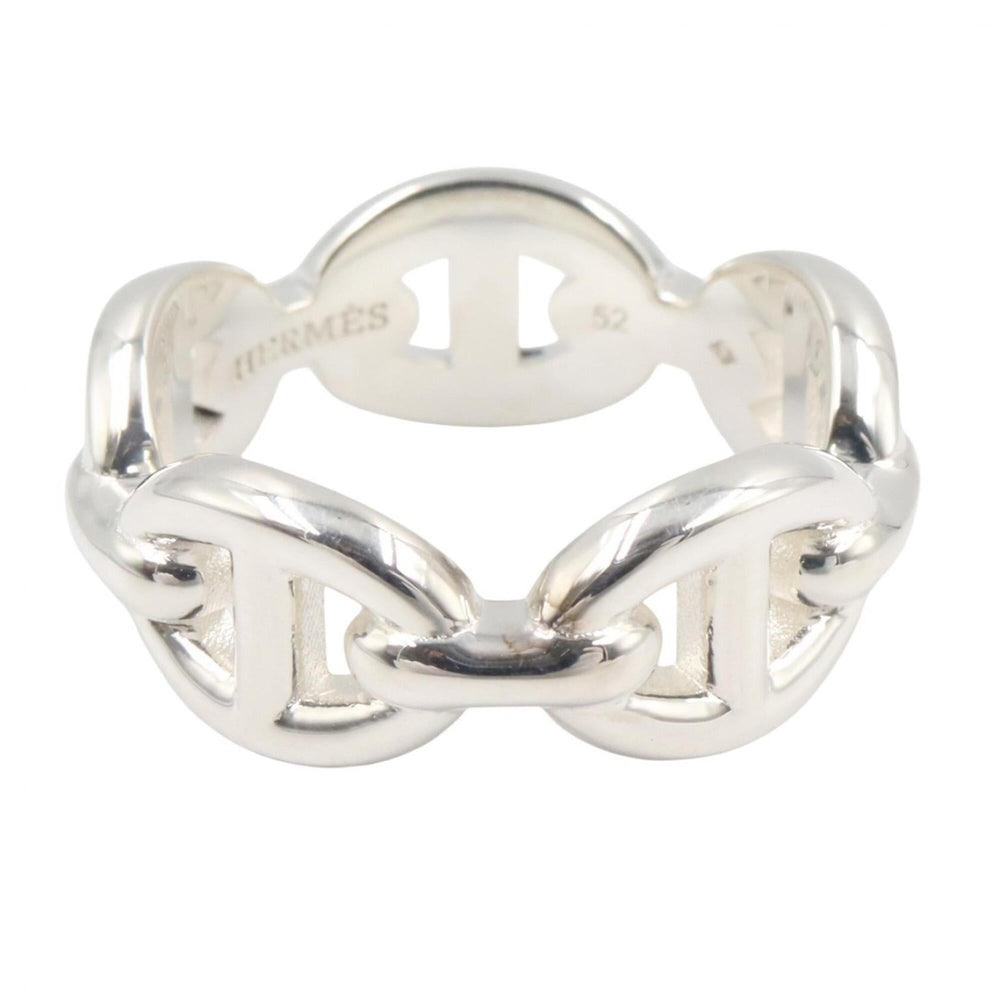 Hermes Chaine d'Ancre Enchainée Ring PM - Ring, Jewelry, Sterling Silver 925, Women's, Tone — New - Store Return