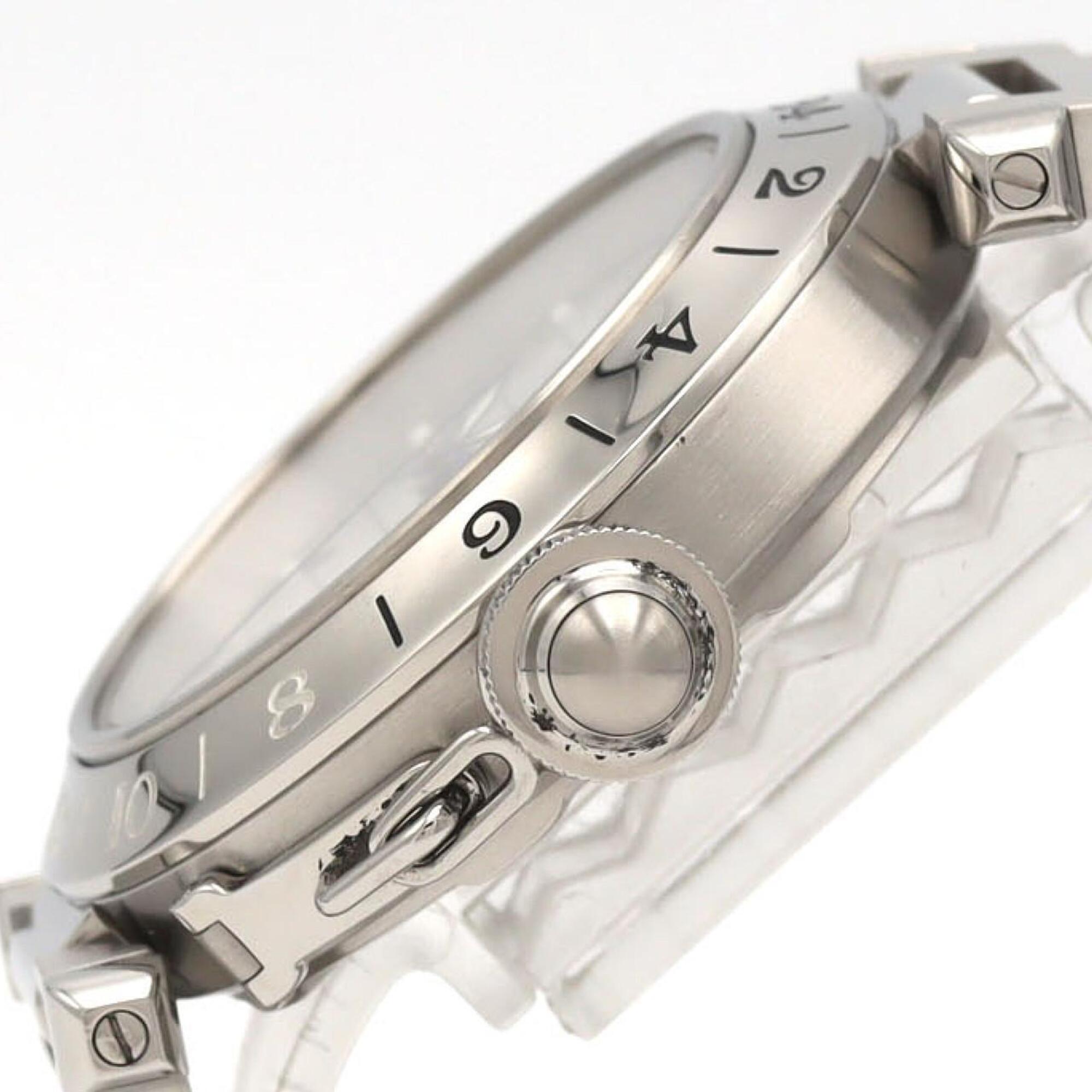 Cartier Pasha C GMT W31078M7 Stainless Steel Automatic Watch — Very Good