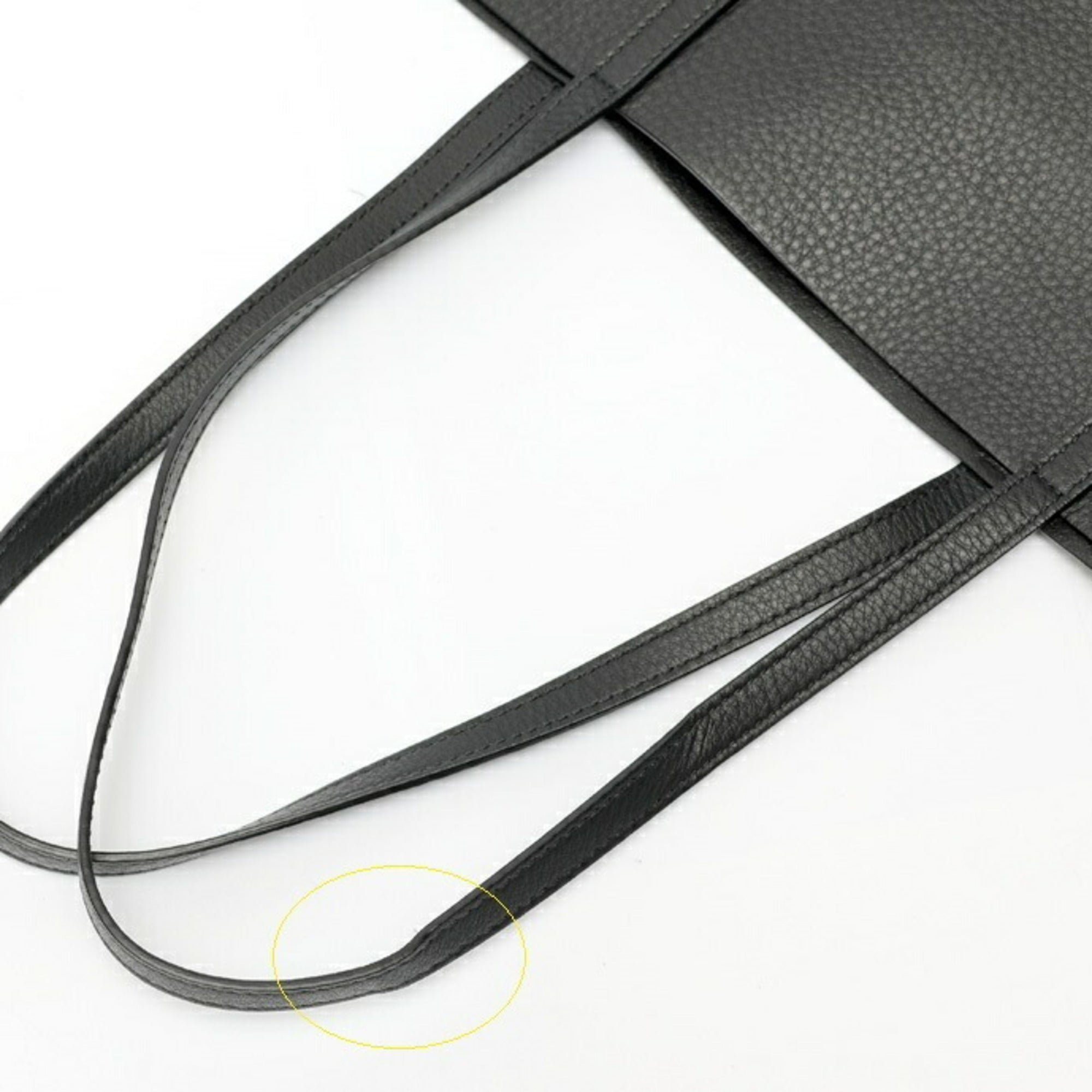 BALENCIAGA Everyday Tote S 551812 Leather Black E-158609