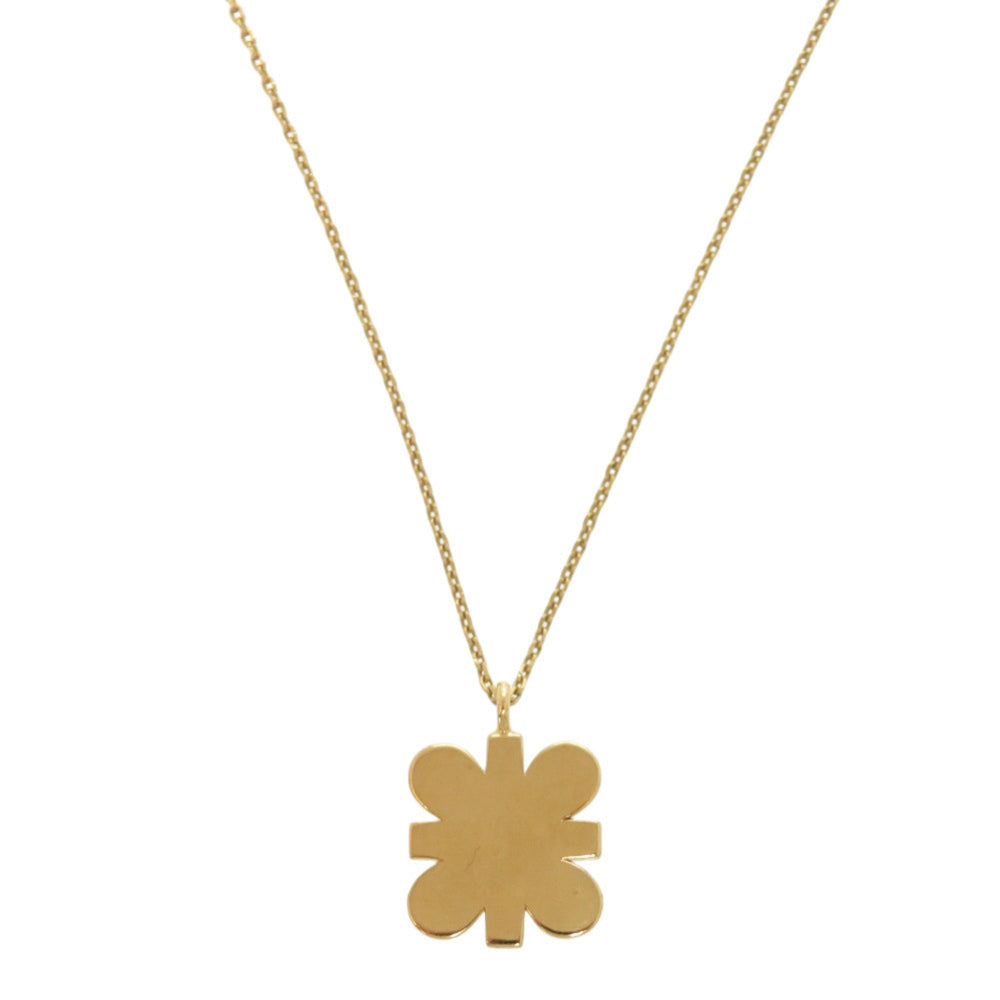 Celine Triomphe Stone Logo Gold Necklace Accessory 0296 CELINE — Like New