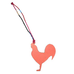 Hermes Petit H bag charm, chicken/bird design, COQ PM H1053268 01 — New - Store Return