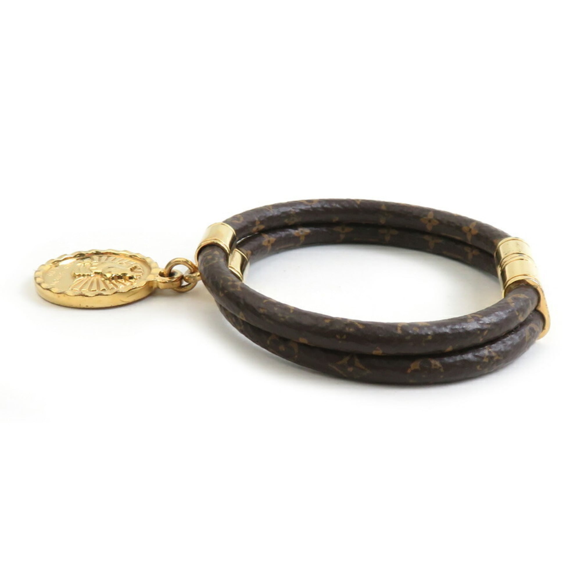 Louis Vuitton Monogram Rodeo Bracelet in Brown Canvas for Women (h31785i)