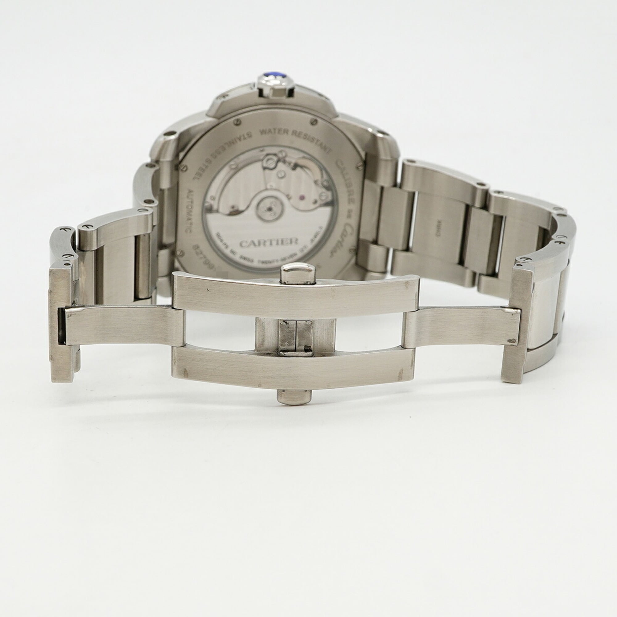Cartier Calibre W7100015 Silver Dial Men's Watch — Good