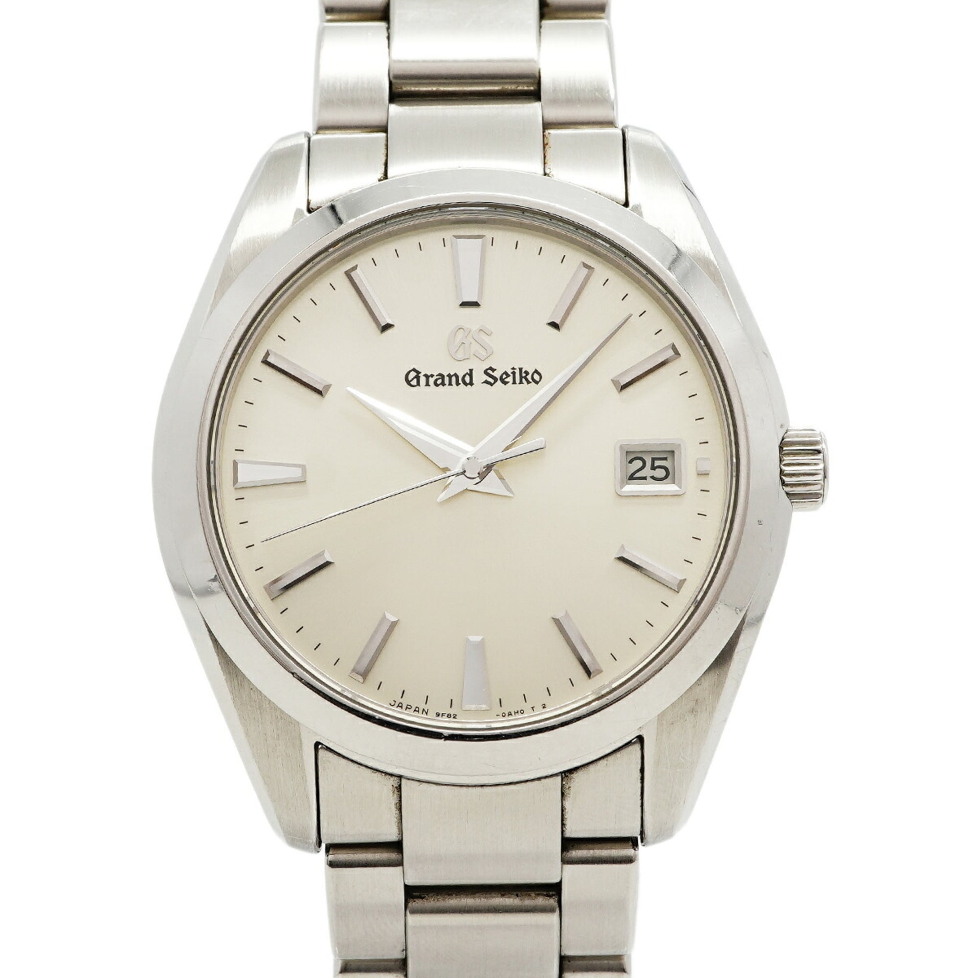 Seiko Grand SBGV221 9F82-0AF0 Silver Dial Men's Watch — Good
