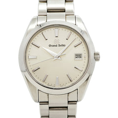 Seiko Grand SBGV221 9F82-0AF0 Silver Dial Men's Watch — Good