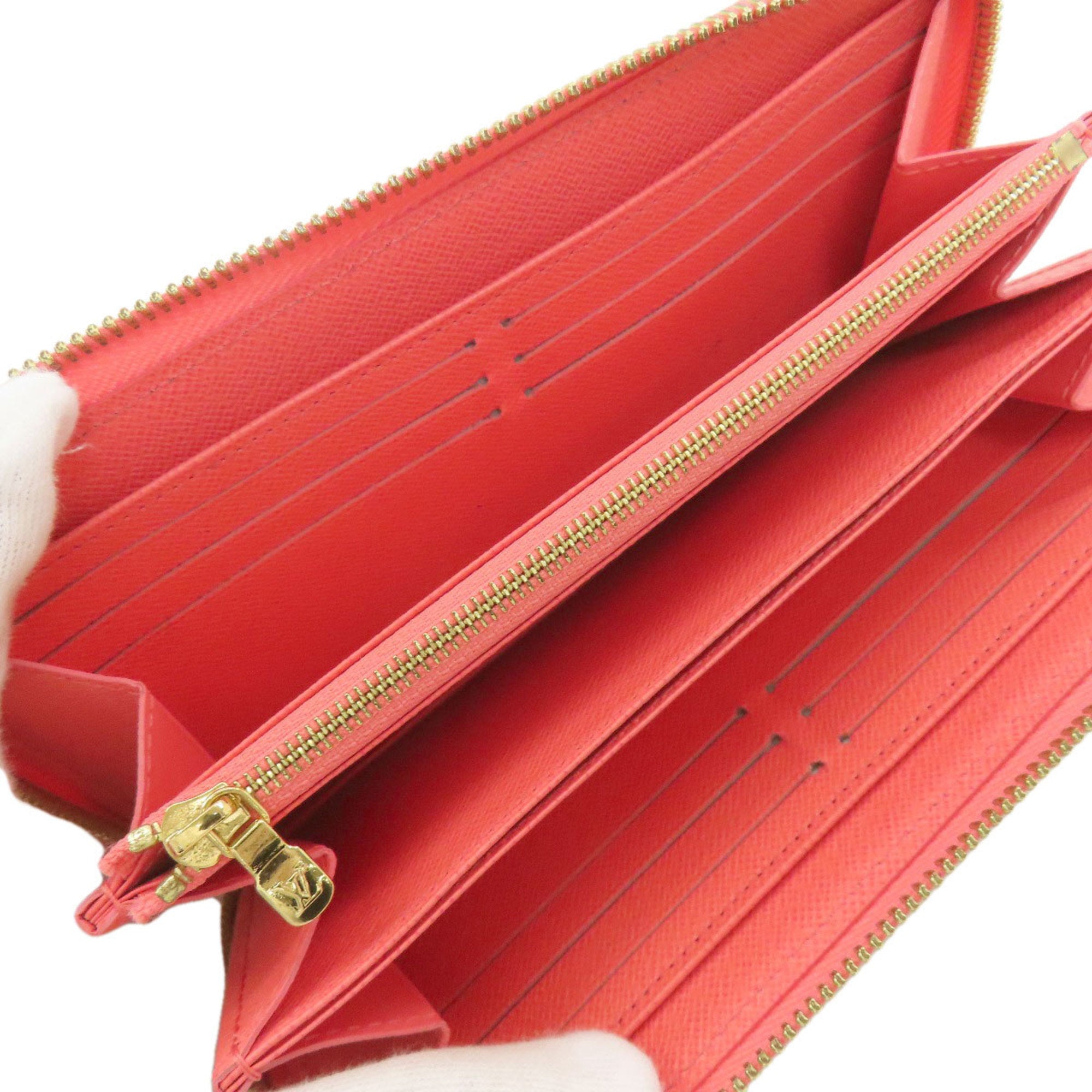 Louis Vuitton N60373 Zippy Wallet Long Damier Canvas Women's LOUIS VUITTON