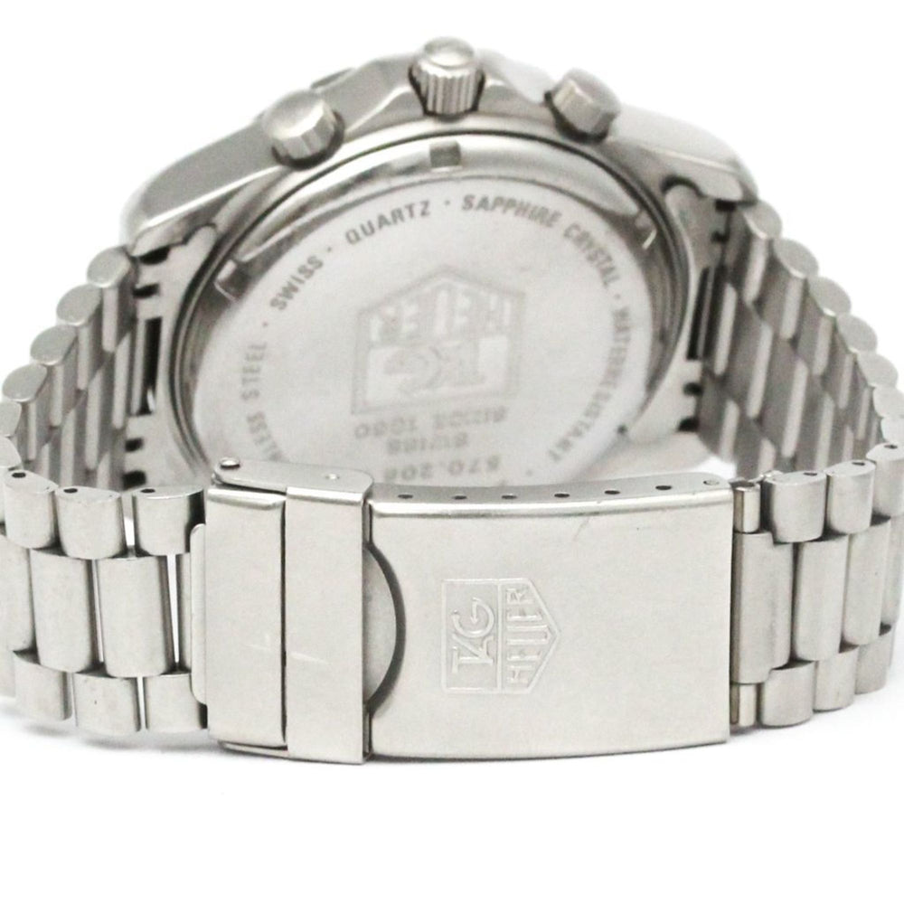 TAG HEUER Professional Chronograph Steel Quartz Mens Watch 570.206 — Good
