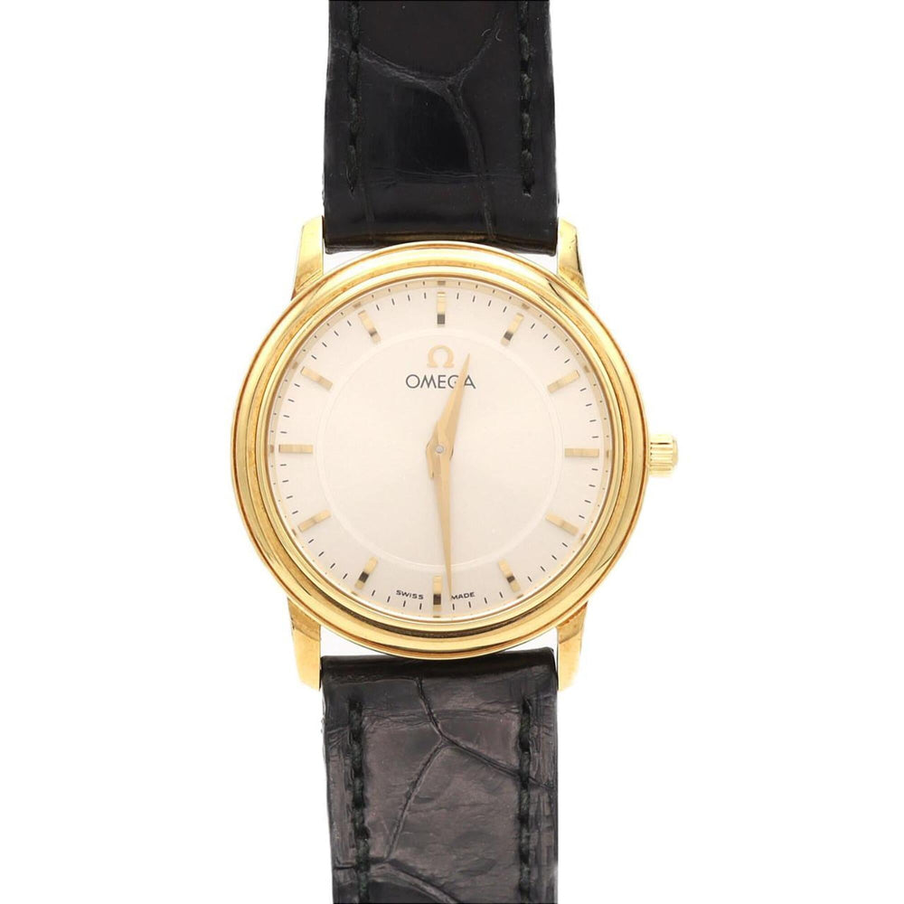 Omega De Ville YG CAL.1471 595.1050 Quartz Watch — Good