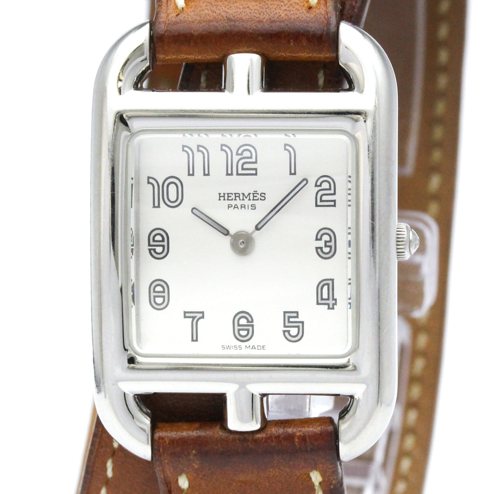 HERMES Capecod Double Tour Quartz Ladies Watch CC1.210 Polished — Very Good