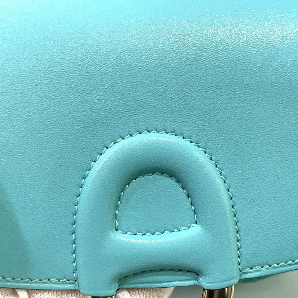 HERMES Mini Cherche Midi 2-Way Handbag/Shoulder Bag, Tadelakt, Boys, Blue Atoll — Like New