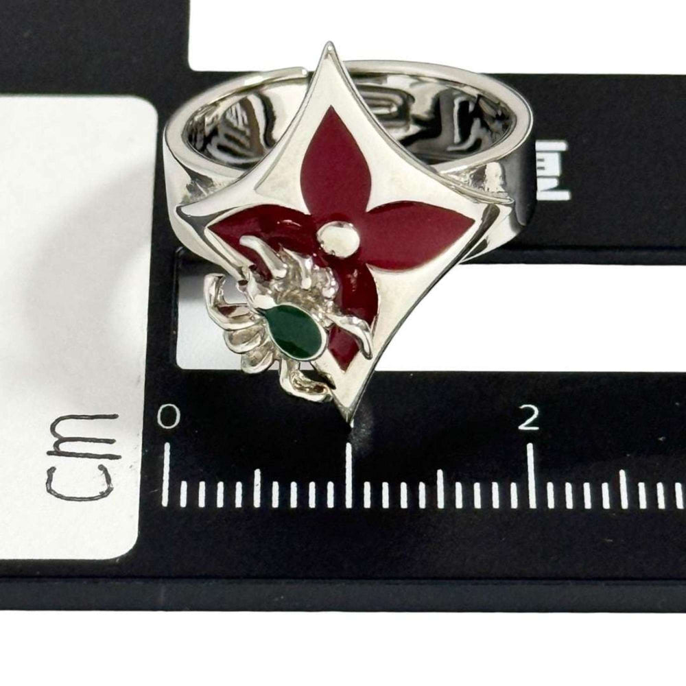 Louis Vuitton Men's Fairy Tale Star Ring, Red, Size 16-17 — Like New