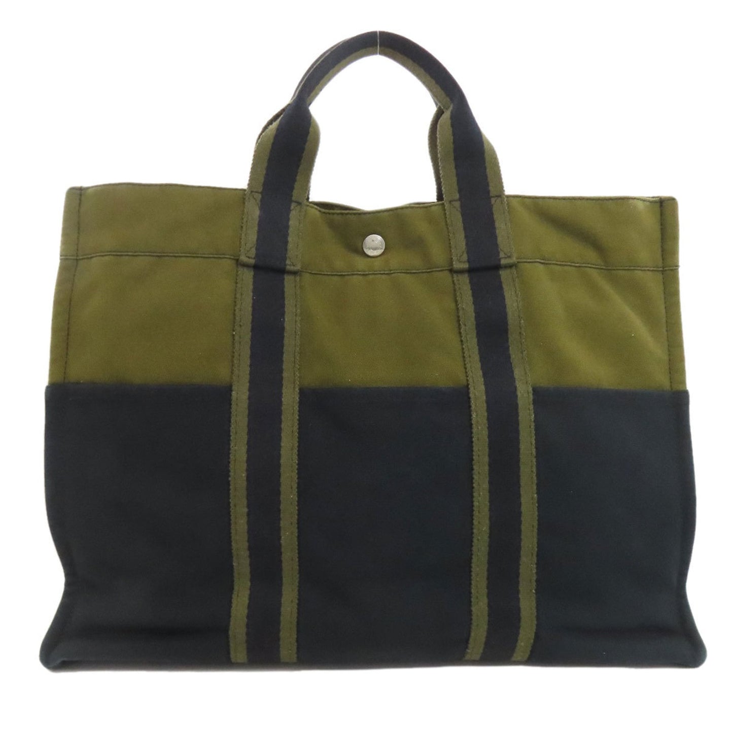 Hermes Sac Foul Tou MM Handbag Canvas Women's HERMES