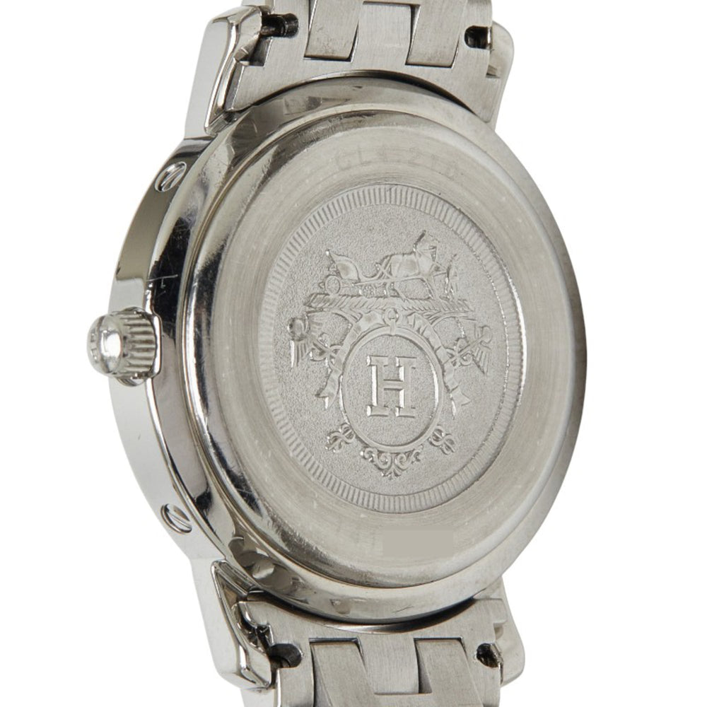 Hermes Clipper Watch CL4.210 Quartz Pink Dial Stainless Steel Women's HERMES — Good