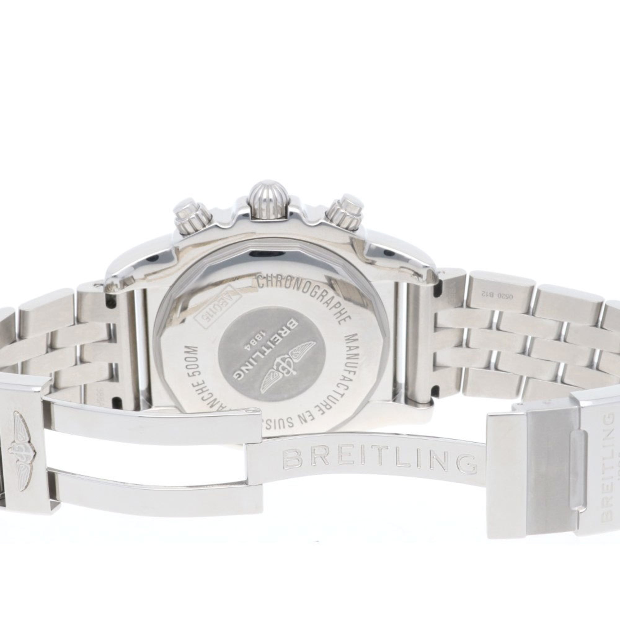 Breitling Chronomat Watch, Stainless Steel, AB0115, Automatic, Men's, Japan Exclusive, Overhauled — Good