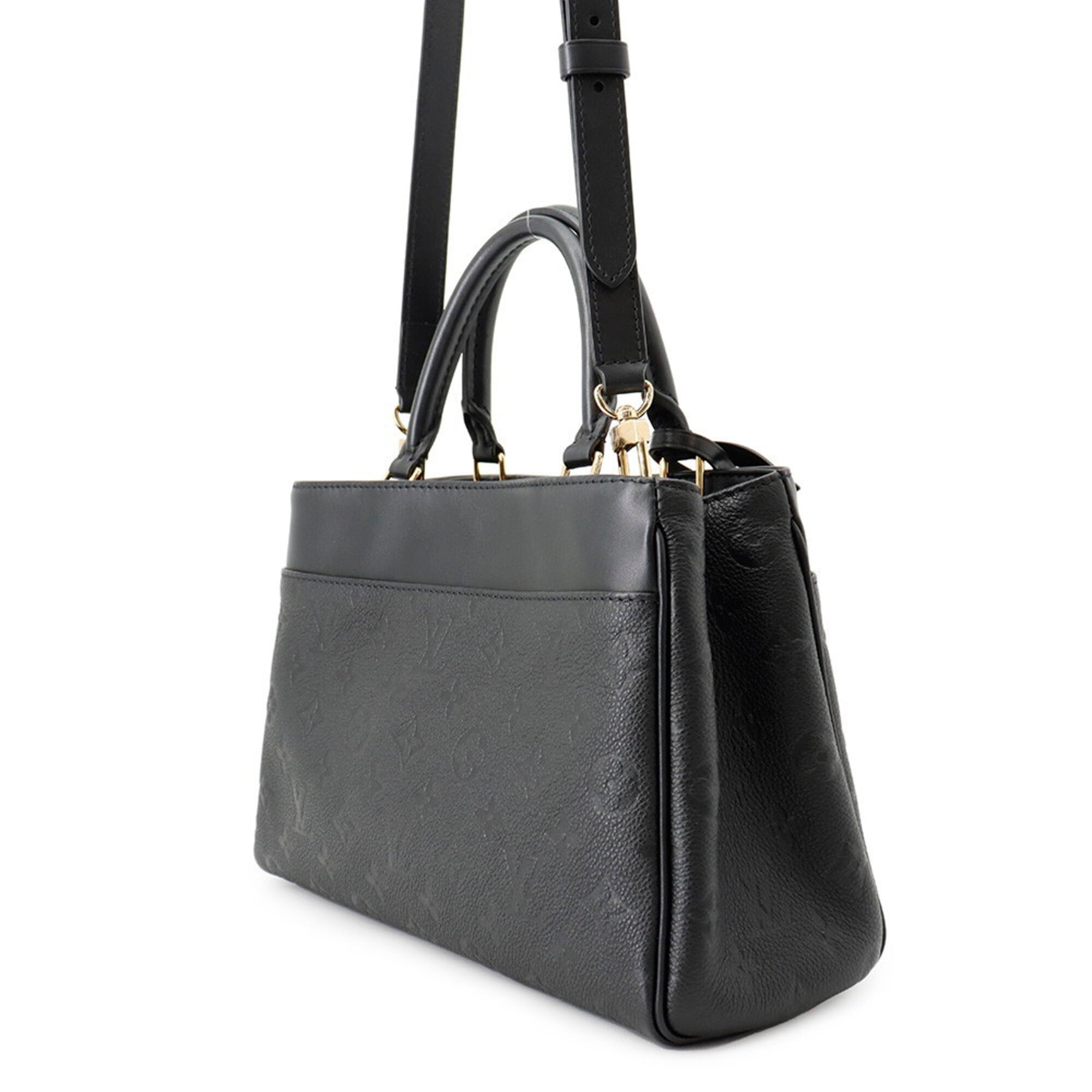 Louis Vuitton Monogram Empreinte Avenue PM Handbag M25577, 2-way Shoulder Bag, Black, for Women, LOUIS VUITTON — Like New