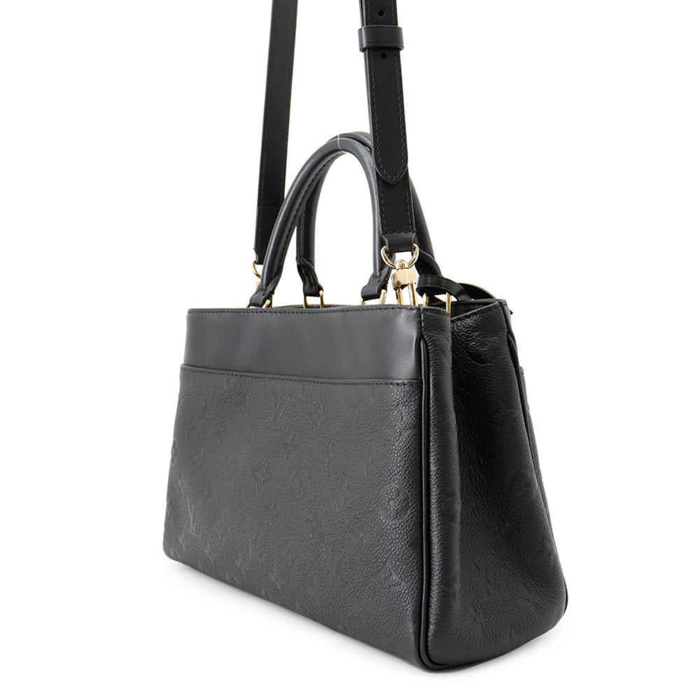 Louis Vuitton Monogram Empreinte Avenue PM Handbag M25577, 2-way Shoulder Bag, Black, for Women, LOUIS VUITTON — Like New