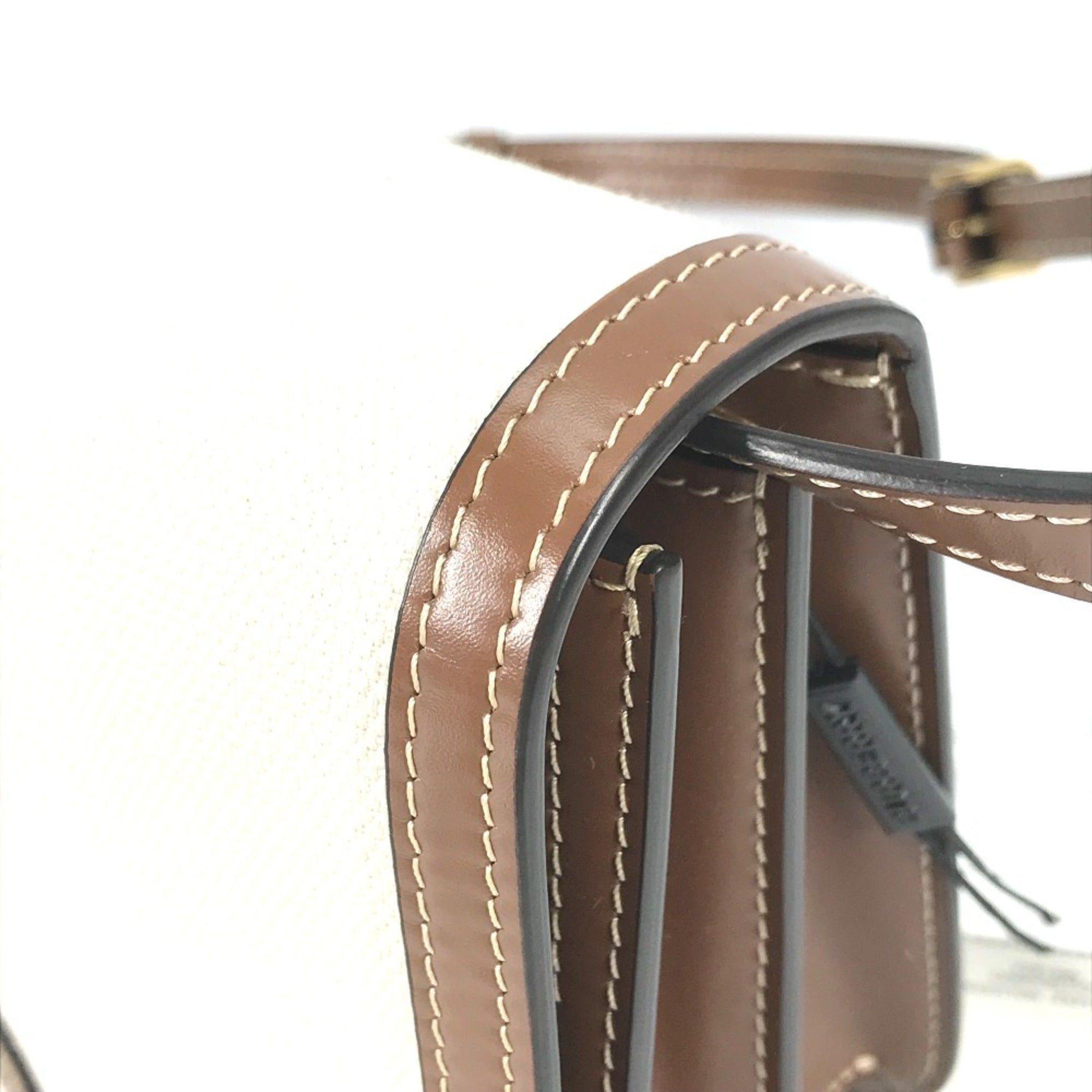 Burberry 8039365 Bag 2WAY bag Clutch bag Crossbody Shoulder Bag Beige Brown — Like New